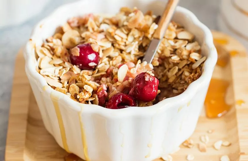 5 tips to make the best fruit crumble using fruit puree